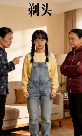 短剧《剃头》海报