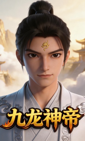 短剧《九龙神帝》海报