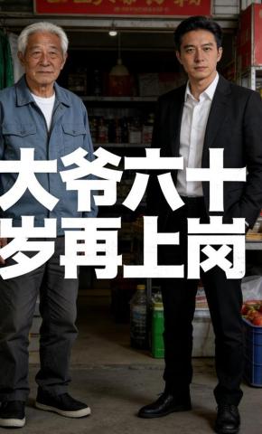 短剧《大爷六十岁再上岗》海报