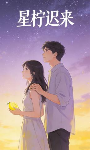 短剧《星柠迟来》海报