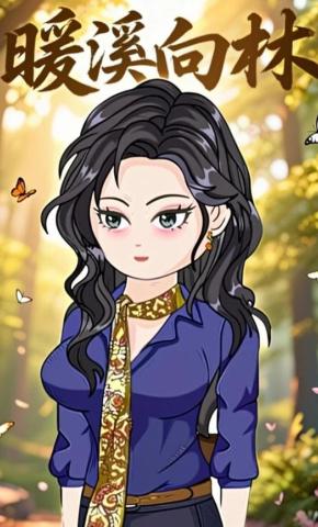 短剧《暖溪向林》海报
