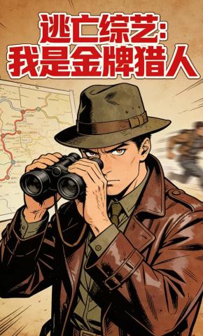 短剧《逃亡综艺：我是金牌猎人》海报