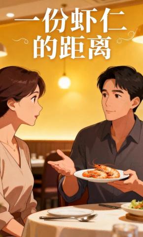 短剧《一份虾仁的距离》海报