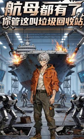 短剧《航母都有了，你管这叫垃圾回收站》海报