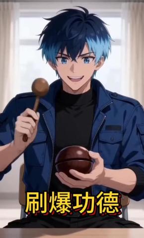 短剧《刷爆功德》海报