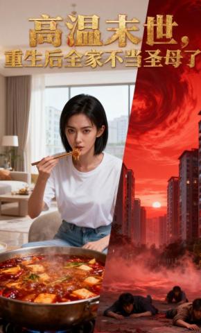 短剧《高温末世，重生后全家不当圣母了》海报
