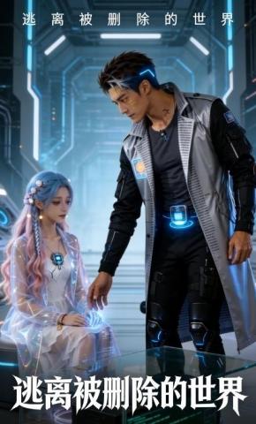短剧《逃离被删除的世界》海报