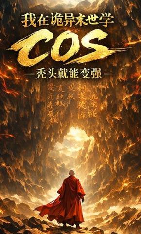 短剧《我在诡异末世学cos，秃头就能变强》海报