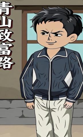 短剧《青山致富路》海报