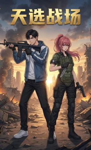短剧《天选战场》海报
