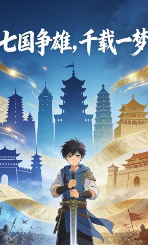 短剧《七国争雄，千载一梦》海报
