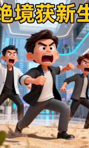 短剧《绝境获新生》海报