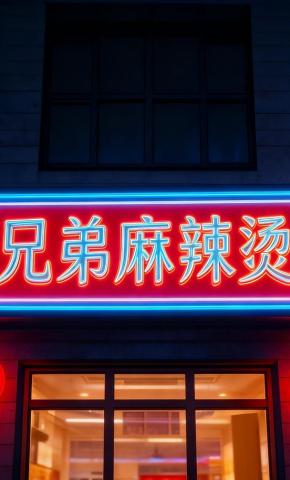 短剧《兄弟麻辣烫》海报