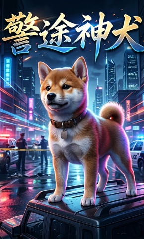 短剧《警途神犬》海报