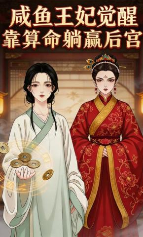 短剧《咸鱼王妃觉醒算命躺赢后宫》海报