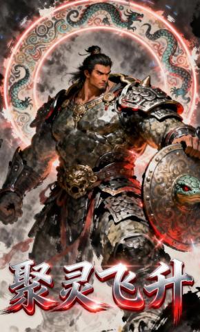 短剧《聚灵飞升》海报