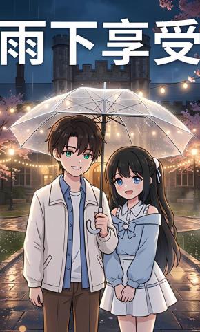 短剧《雨下享受》海报