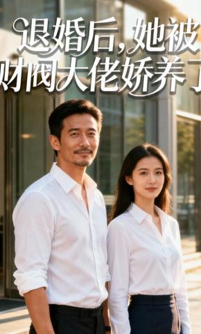 短剧《退婚后，她被财阀大佬娇养了》海报