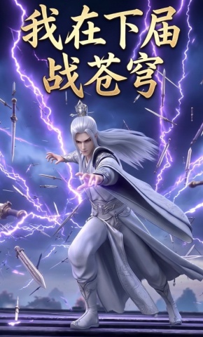 短剧《我在下届战苍穹》海报