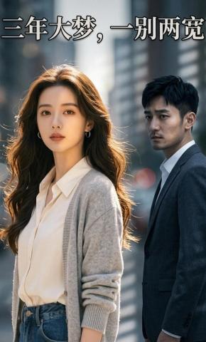 短剧《三年大梦，一别两宽》海报