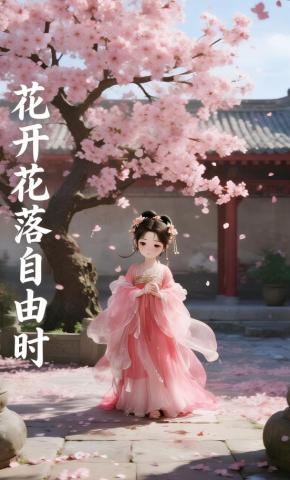 短剧《花开花落自由时》海报