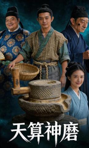 短剧《天算神磨》海报