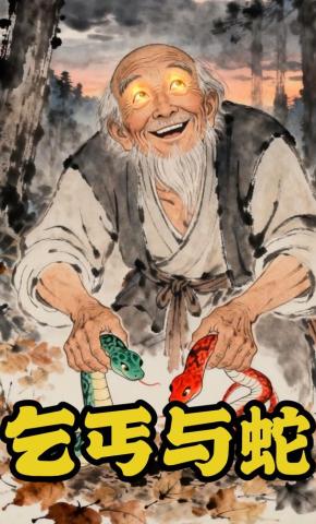 短剧《乞丐与蛇》海报