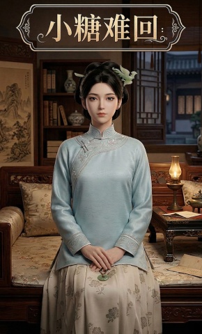 短剧《小糖难回》海报