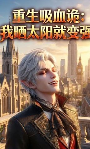 短剧《重生吸血诡：我晒太阳就变强》海报