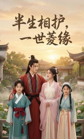 短剧《半生相护，一世菱缘》海报