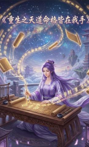 短剧《重生之天道命格皆在我手》海报