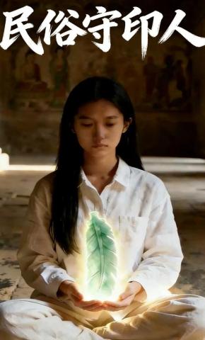 短剧《民俗守印人》海报