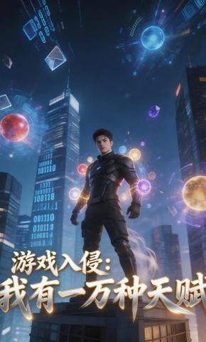 短剧《游戏入侵：我有一万种天赋》海报