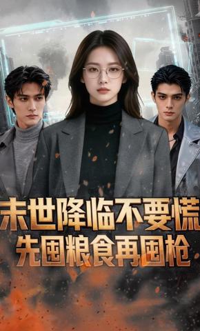 短剧《末世降临不要慌，先囤粮食再囤枪》海报