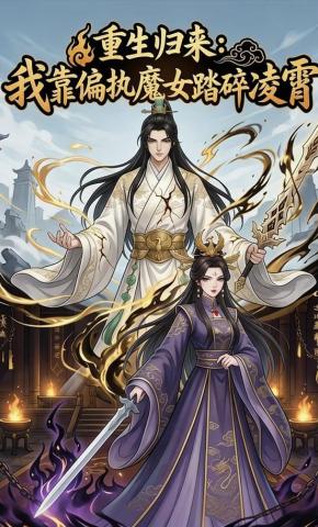 短剧《重生归来：我靠偏执魔女踏碎凌霄》海报