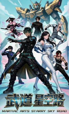 短剧《武道星空路》海报