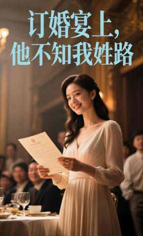 短剧《订婚宴上，他不知我姓路》海报
