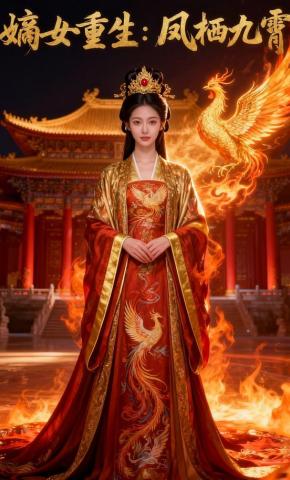 短剧《嫡女重生：凤栖九霄》海报