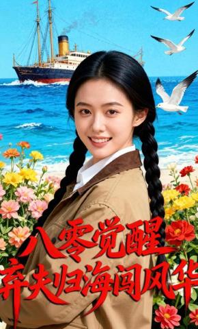 短剧《八零觉醒，弃夫归海闯风华》海报