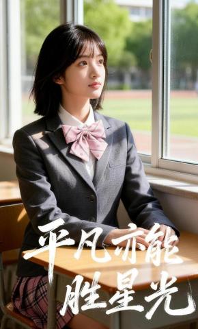 短剧《平凡亦能胜星光》海报