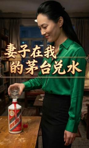 短剧《妻子在我的茅台兑水》海报