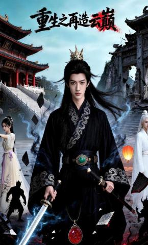 短剧《重生之再造云巅》海报