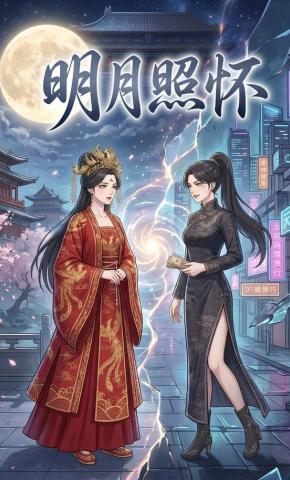 短剧《明月照怀》海报