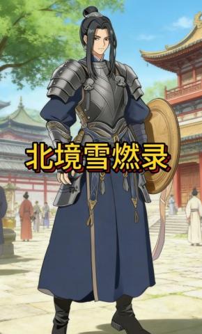 短剧《北境雪燃录》海报