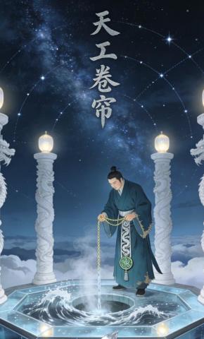 短剧《天工卷帘》海报