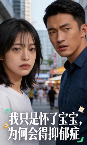 短剧《我只是怀了宝宝，为何会得抑郁症》海报