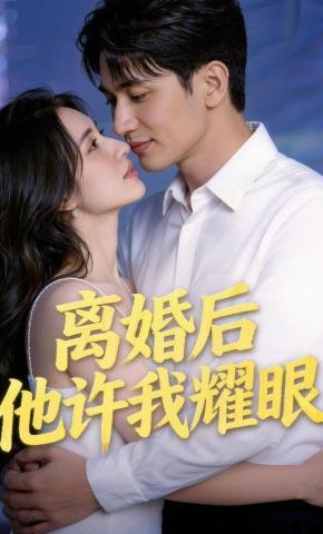 短剧《离婚后他许我耀眼》海报