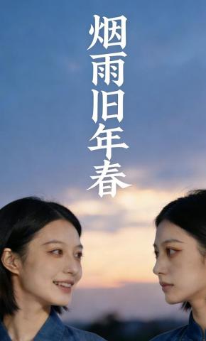 短剧《烟雨旧年春》海报
