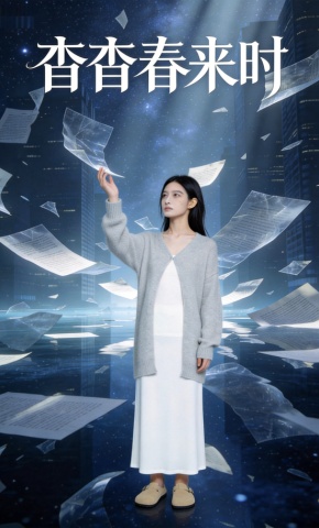 短剧《杳杳春来时》海报