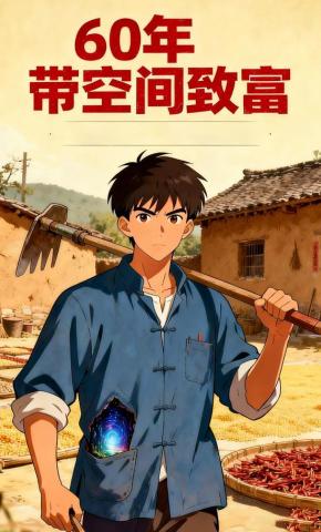 短剧《60年带空间致富》海报